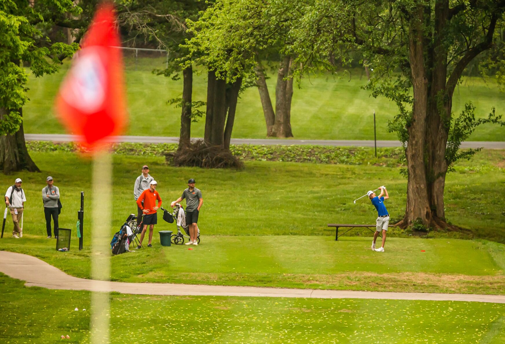 Class 4 boys golf state tournament, first round